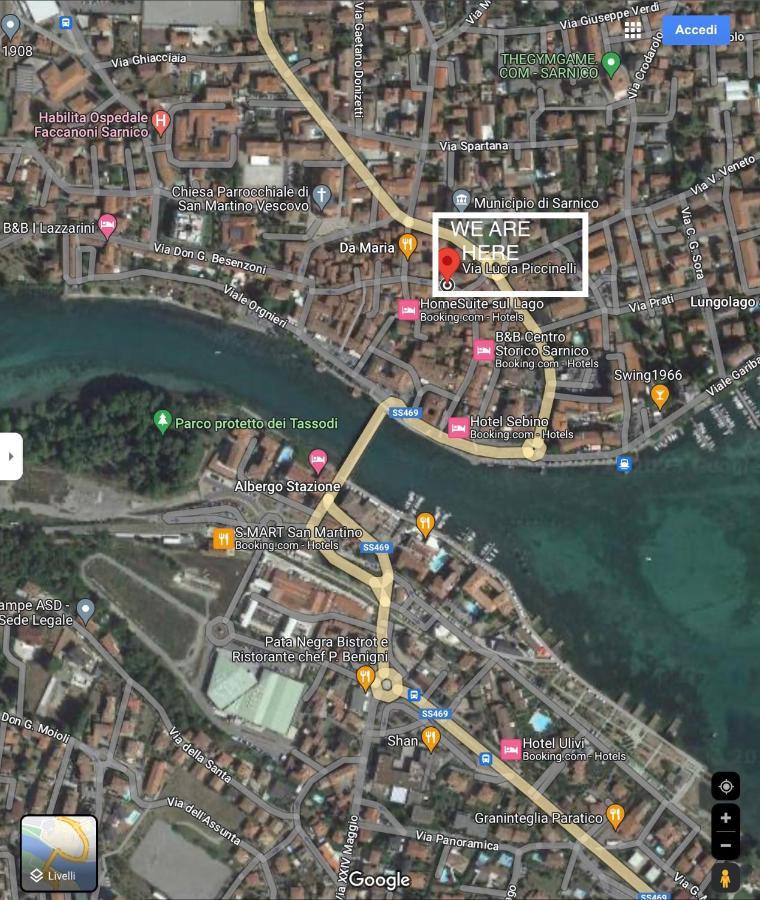 Appartamento La Casa Di Cate Sarnico Esterno foto